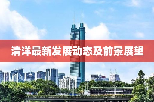 清洋最新发展动态及前景展望