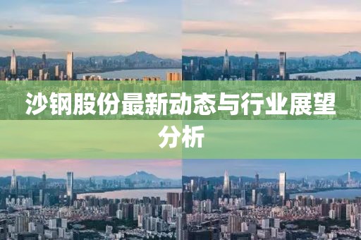 沙钢股份最新动态与行业展望分析