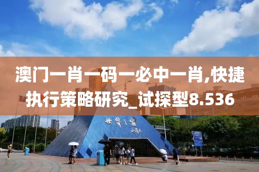 澳门一肖一码一必中一肖,快捷执行策略研究_试探型8.536