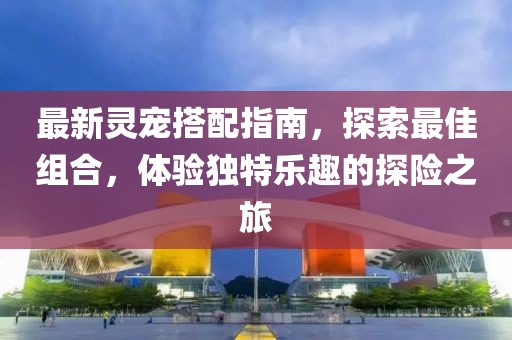最新灵宠搭配指南，探索最佳组合，体验独特乐趣的探险之旅