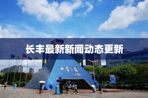 长丰最新新闻动态更新
