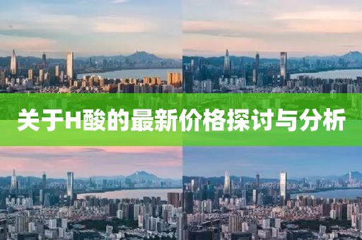 关于H酸的最新价格探讨与分析