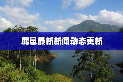 鹿邑最新新闻动态更新