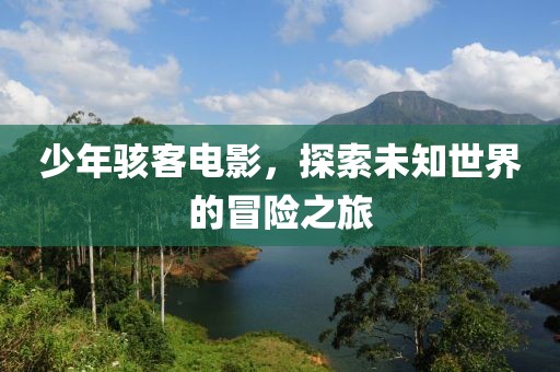 少年骇客电影，探索未知世界的冒险之旅
