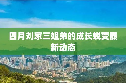 四月刘家三姐弟的成长蜕变最新动态