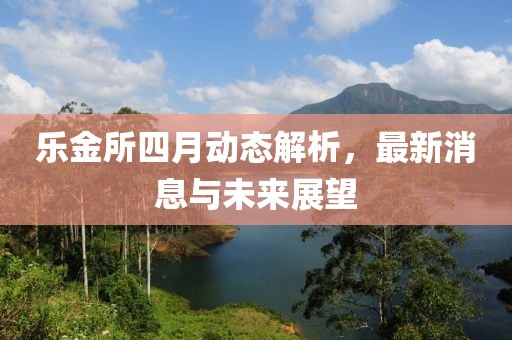 乐金所四月动态解析，最新消息与未来展望