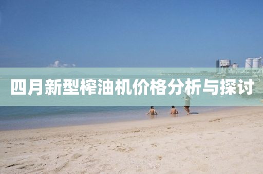 四月新型榨油机价格分析与探讨