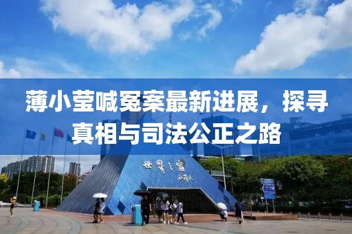 薄小莹喊冤案最新进展，探寻真相与司法公正之路