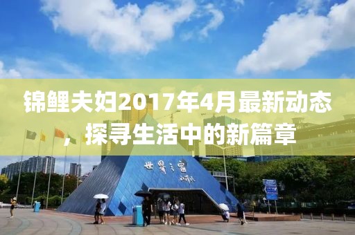 锦鲤夫妇2017年4月最新动态，探寻生活中的新篇章