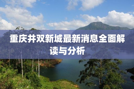 重庆井双新城最新消息全面解读与分析