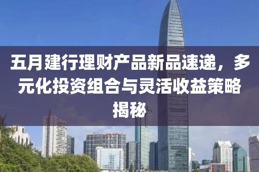 五月建行理财产品新品速递，多元化投资组合与灵活收益策略揭秘
