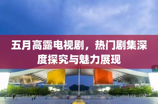 五月高露电视剧，热门剧集深度探究与魅力展现