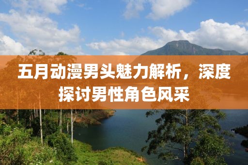 五月动漫男头魅力解析，深度探讨男性角色风采