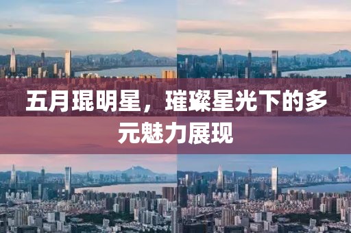 五月琨明星，璀璨星光下的多元魅力展现