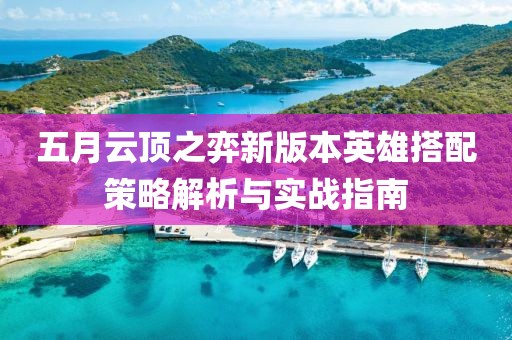 五月云顶之弈新版本英雄搭配策略解析与实战指南