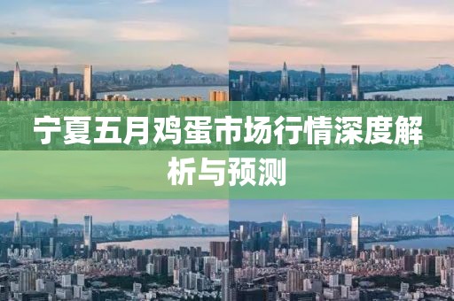 宁夏五月鸡蛋市场行情深度解析与预测