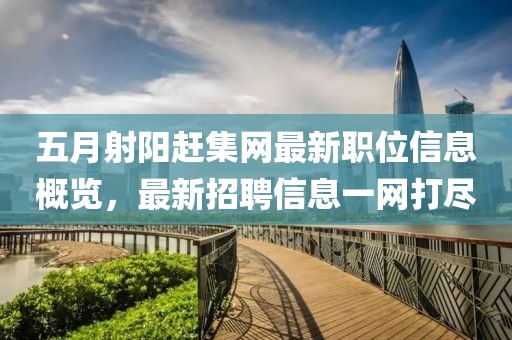 五月射阳赶集网最新职位信息概览，最新招聘信息一网打尽