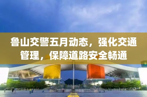 鲁山交警五月动态，强化交通管理，保障道路安全畅通