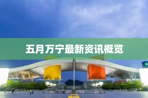 五月万宁最新资讯概览