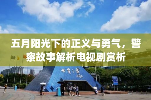 五月阳光下的正义与勇气，警察故事解析电视剧赏析