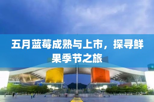 五月蓝莓成熟与上市，探寻鲜果季节之旅