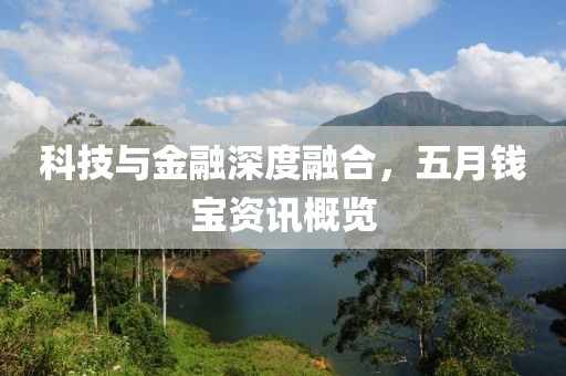 科技与金融深度融合，五月钱宝资讯概览