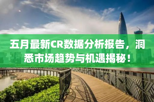 五月最新CR数据分析报告，洞悉市场趋势与机遇揭秘！