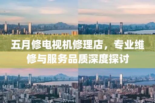 五月修电视机修理店，专业维修与服务品质深度探讨