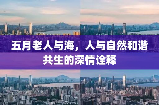 五月老人与海，人与自然和谐共生的深情诠释