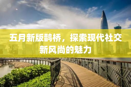 五月新版鹊桥，探索现代社交新风尚的魅力