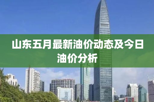 山东五月最新油价动态及今日油价分析