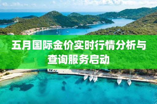 五月国际金价实时行情分析与查询服务启动