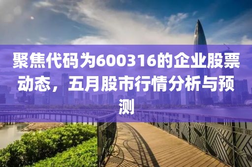 聚焦代码为600316的企业股票动态，五月股市行情分析与预测