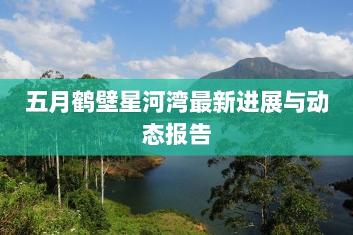 五月鹤壁星河湾最新进展与动态报告