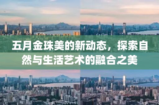 五月金珠美的新动态，探索自然与生活艺术的融合之美