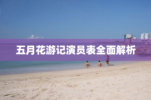 五月花游记演员表全面解析