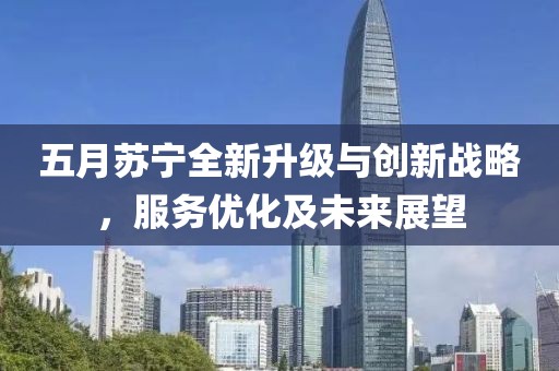 五月苏宁全新升级与创新战略，服务优化及未来展望