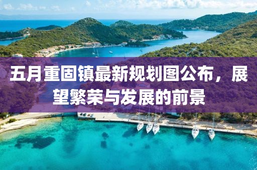 五月重固镇最新规划图公布，展望繁荣与发展的前景