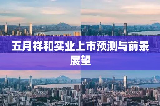 五月祥和实业上市预测与前景展望