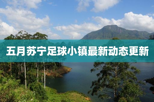 五月苏宁足球小镇最新动态更新