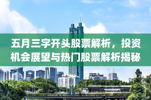 五月三字开头股票解析，投资机会展望与热门股票解析揭秘