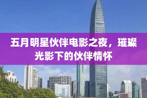 五月明星伙伴电影之夜，璀璨光影下的伙伴情怀