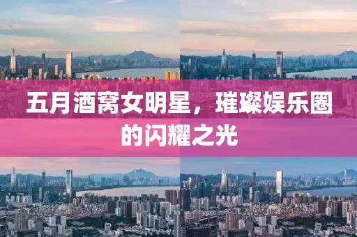 五月酒窝女明星，璀璨娱乐圈的闪耀之光