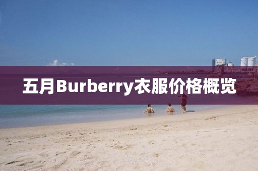 五月Burberry衣服价格概览
