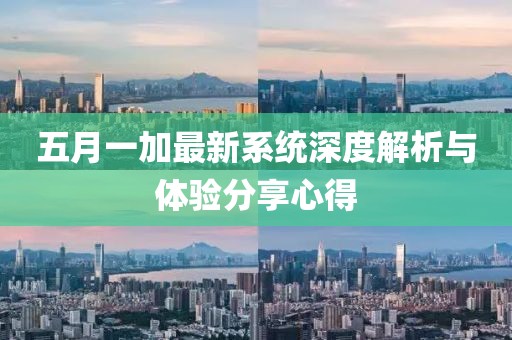 五月一加最新系统深度解析与体验分享心得