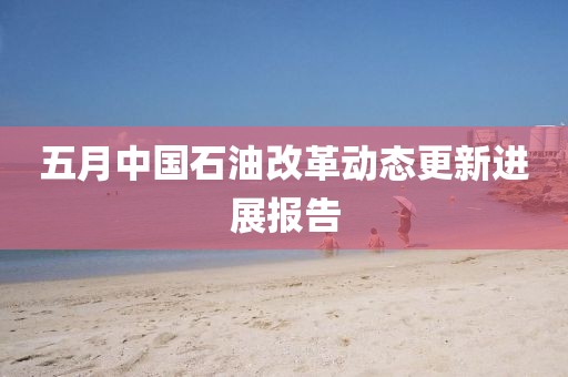 五月中国石油改革动态更新进展报告