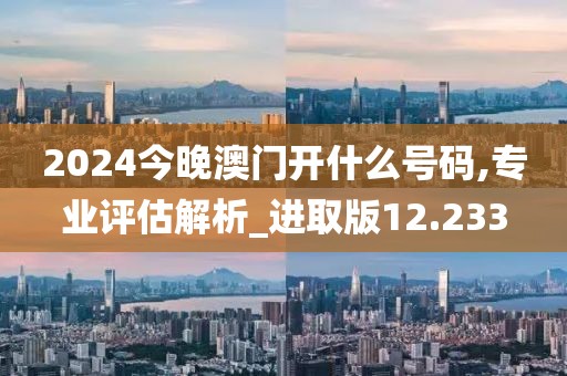 2024今晚澳门开什么号码,专业评估解析_进取版12.233