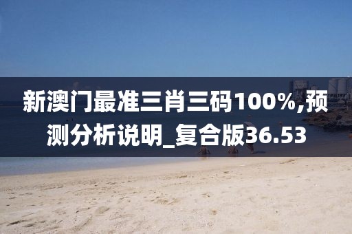 新澳门最准三肖三码100%,预测分析说明_复合版36.53