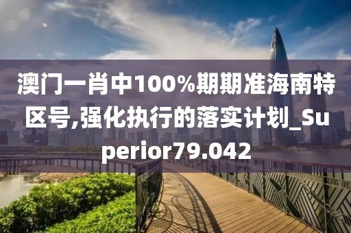 澳门一肖中100%期期准海南特区号,强化执行的落实计划_Superior79.042