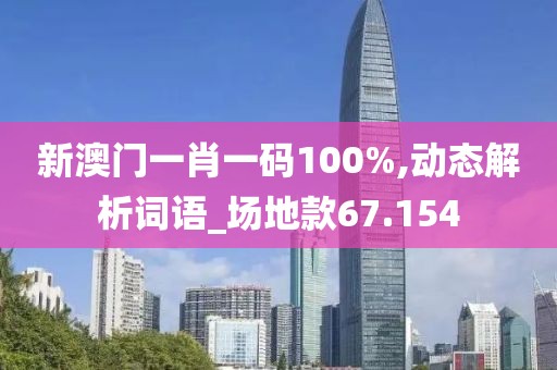 新澳门一肖一码100%,动态解析词语_场地款67.154